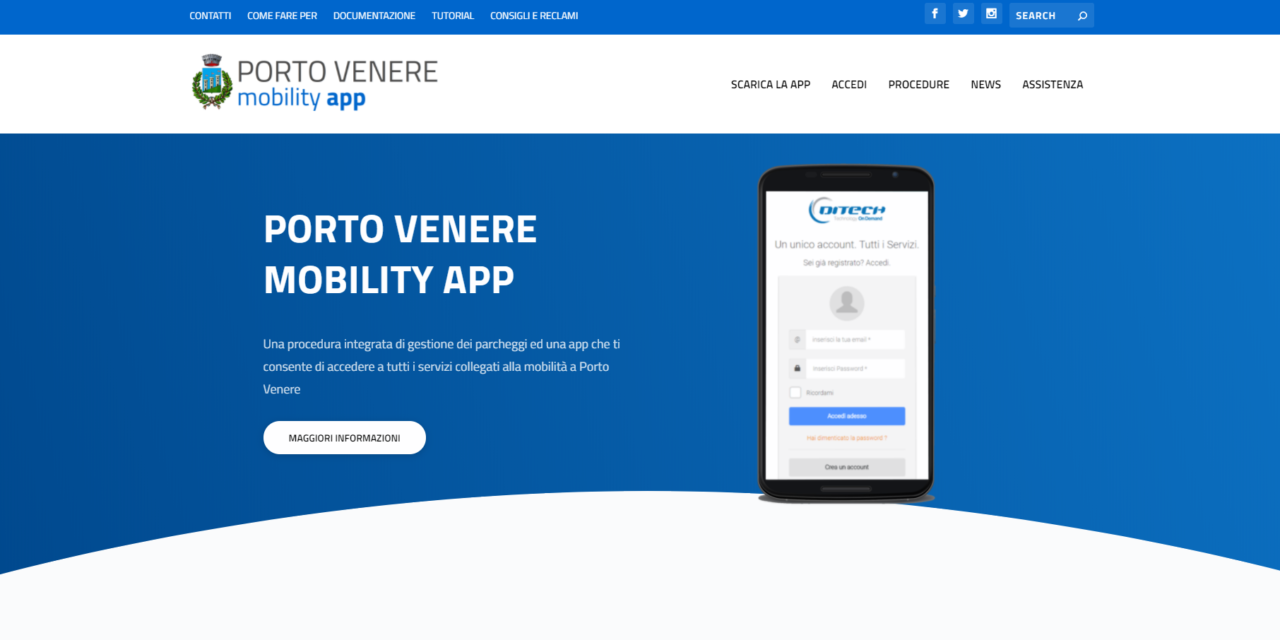 Porto Venere Mobility App è online